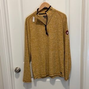Canada Weathergear Mustard Yellow Pullover Fleece